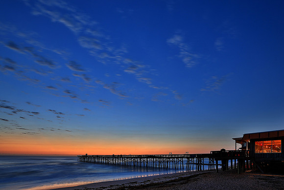 Sunrise, Flagler Beach Fishing Pier, FL