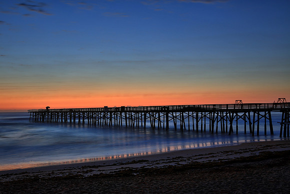Sunrise, Flagler Beach Fishing Pier, FL