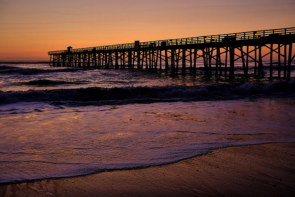 Sunrise, Flagler Beach Fishing Pier, FL