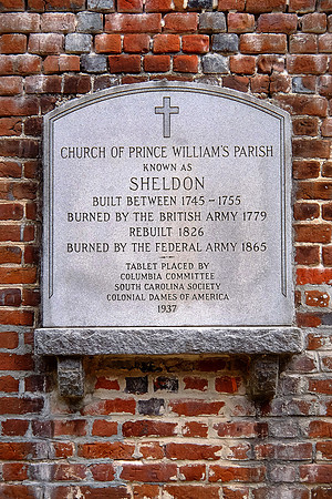Old Sheldon Church, Beaufort, SC