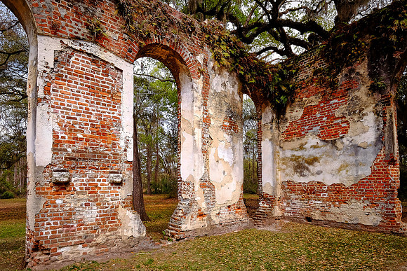Old Sheldon Church, Beaufort, SC