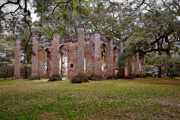 Old Sheldon Church, Beaufort, SC