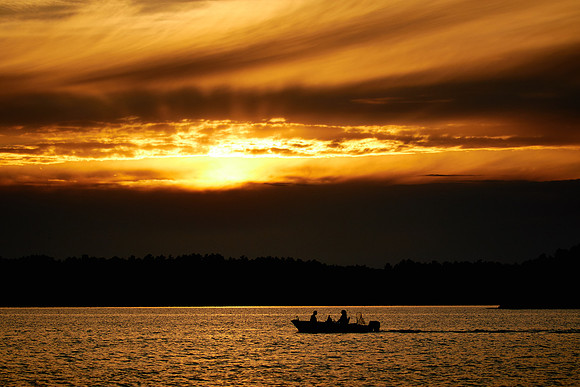 Sunset - On and around Lake Vermilion, Minnesota