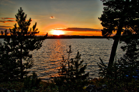 Sunset - On and around Lake Vermilion, Minnesota