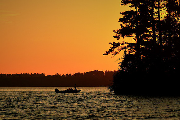 Sunset - On and around Lake Vermilion, Minnesota