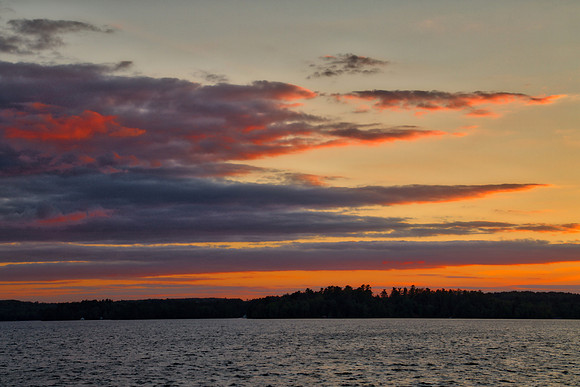 Sunset - On and around Lake Vermilion, Minnesota
