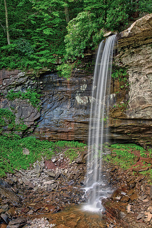 Lower Falls (65 feet), Falls of Hills Creek Scenic Area, WV