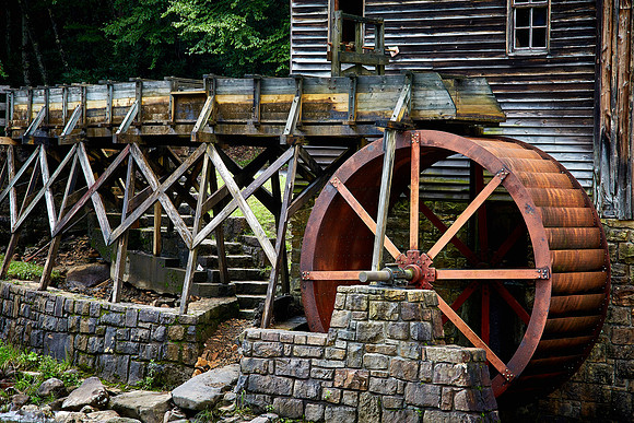 Glade Creek Grist Mill, Babcock State Park, WV