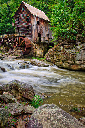 Glade Creek Grist Mill, Babcock State Park, WV