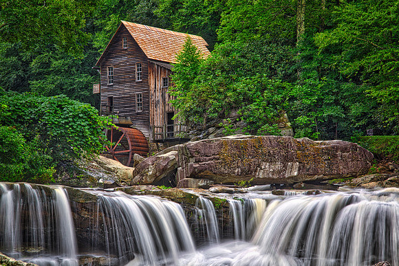 Glade Creek Grist Mill, Babcock State Park, WV
