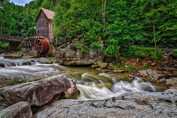 Glade Creek Grist Mill, Babcock State Park, WV