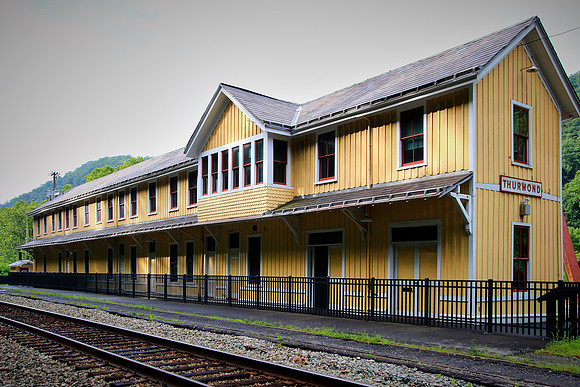 Ghost town, Thurmond, WV