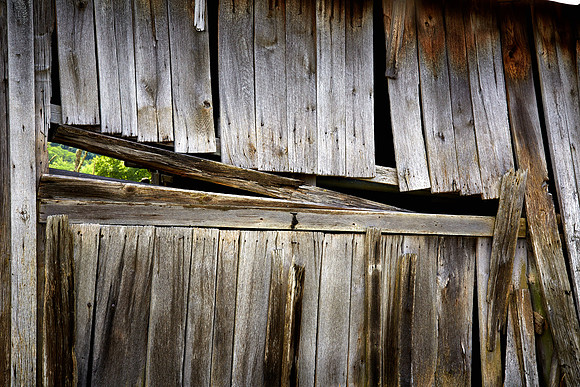 Old barn (built 1901) on the road to Elkins, WV