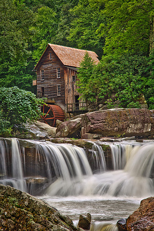 Glade Creek Grist Mill, Babcock State Park, WV