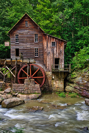 Glade Creek Grist Mill, Babcock State Park, WV