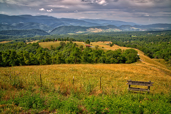 On the road to Seneca Rocks, WV