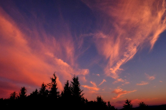 Sunset, Snowshoe, West Virginia