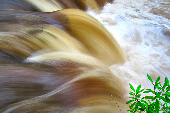 High Falls on the Cheat River after the June 23 record precipitation event.
