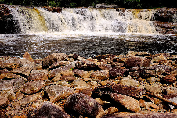 High Falls on the Cheat River, West Virginia