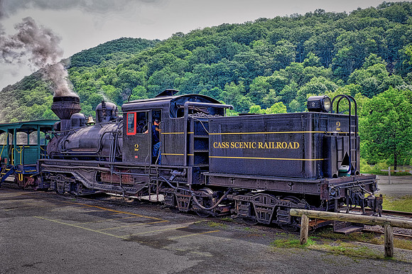 Shay No. 2, Cass Scenic Railroad, Cass, West Virginia