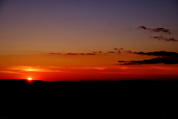 Sunset, Snowshoe, West Virginia