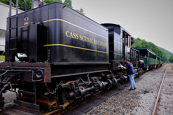Shay No. 2, Cass Scenic Railroad, Cass, West Virginia