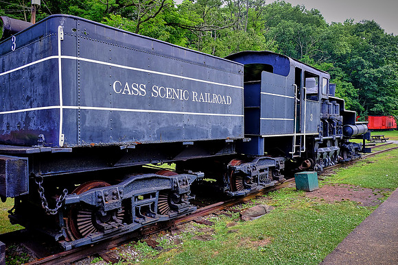 Shay No. 3, Cass Scenic Railroad, Cass, West Virginia