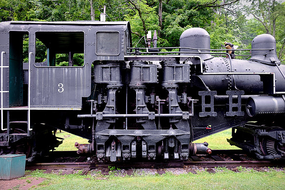 Shay No. 3, Cass Scenic Railroad, Cass, West Virginia