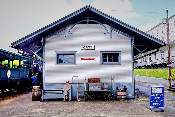 Railroad Depot, Cass, West Virginia