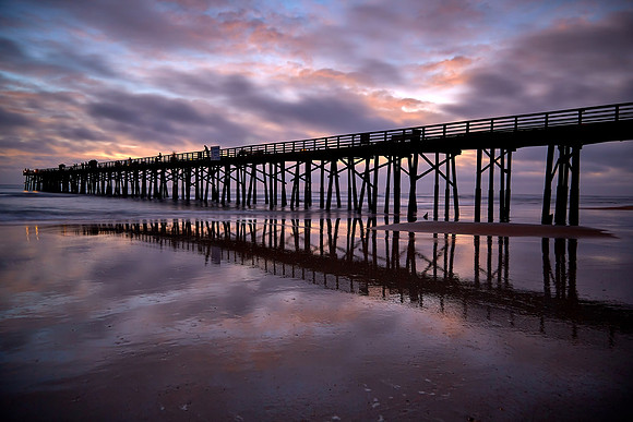 Sunrise, Flagler Beach pier, FL