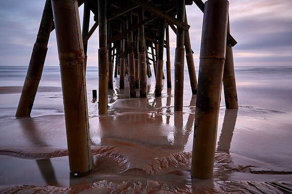 Sunrise, Flagler Beach pier, FL