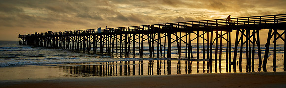 Sunrise, Flagler Beach pier, FL