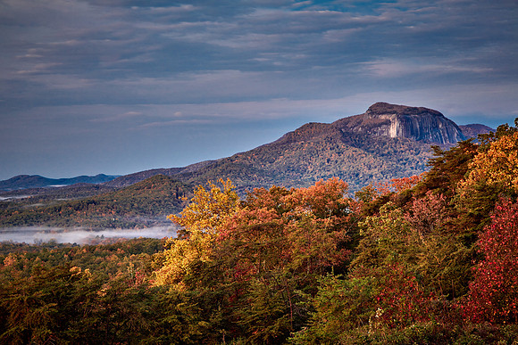 Sunrise, Table Rock from Caesar's Head, Cleveland, SC
