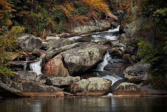 Lower Whitewater Falls, Lake Jocassee, SC