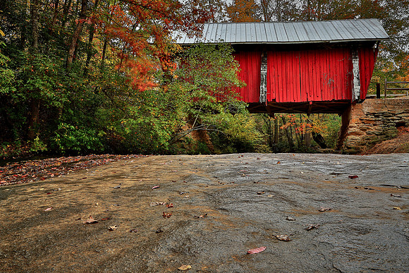 Campbell's Covered Bridge,  Gowensville, SC (bulit in 1909)