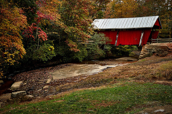 Campbell's Covered Bridge,  Gowensville, SC (bulit in 1909)