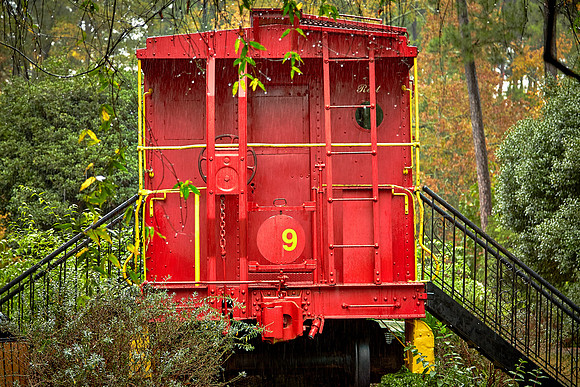 Caboose, Clemson Heritage Gardens, Clemson, SC