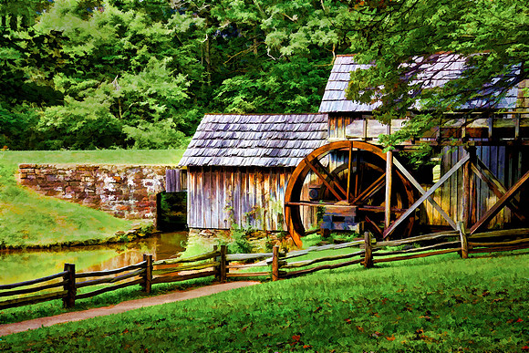 Mabry Mill, Blue Ridge Parkway, Virginia