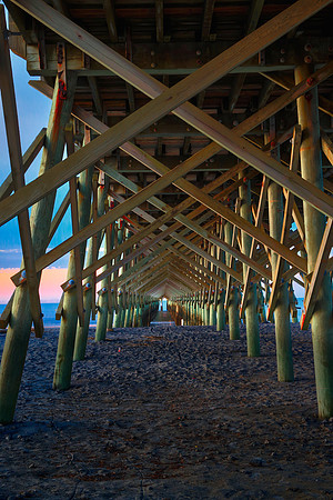Sunrise on Folly Beach, SC
