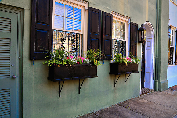 Rainbow Row, Charleston, SC