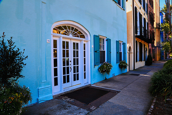 Rainbow Row, Charleston, SC