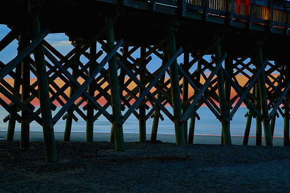 Sunrise on Folly Beach, SC