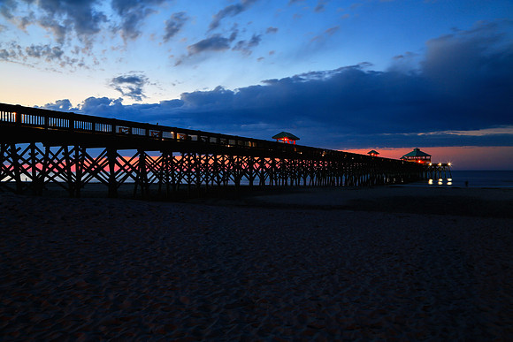 Sunrise on Folly Beach, SC