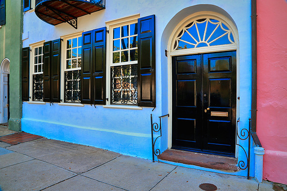 Rainbow Row, Charleston, SC