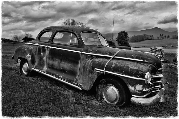 On the Road to Cades Cove, Tennessee, along Highway 411