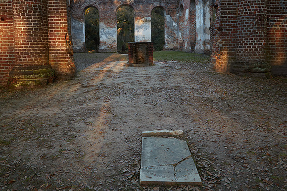 Old Sheldon Church Ruins