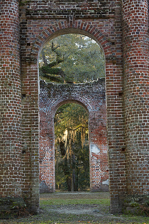 Old Sheldon Church Ruins