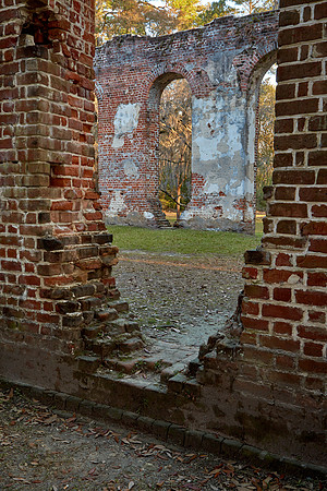 Old Sheldon Church Ruins