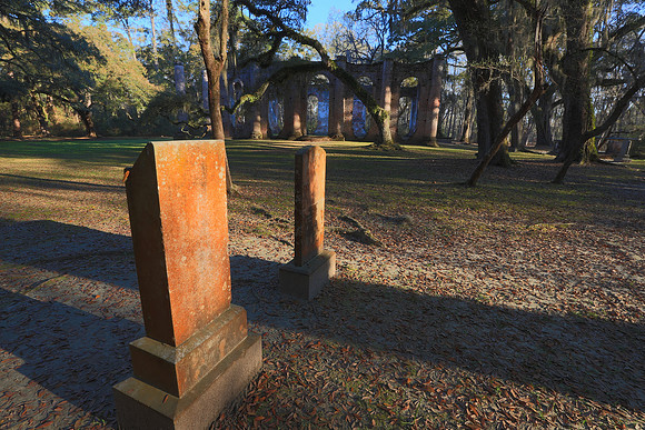 Old Sheldon Church Ruins