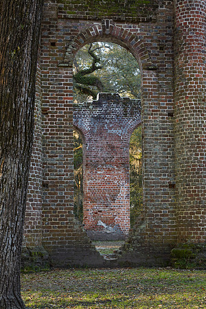 Old Sheldon Church Ruins